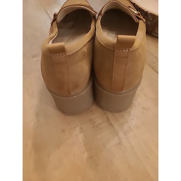 Soul Naturalizer Joyla Slip On Loafer Shoe Tan‎ Platform Clog Chunky Women's 11 - Picture 3 of 5